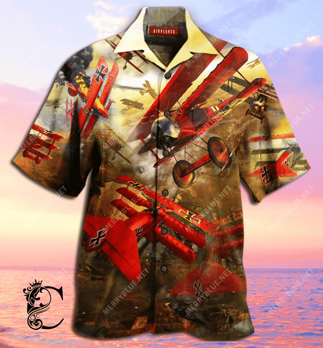 Beach Shirt Order Amazing Airplanes Unisex Hawaiian Shirt- Chillicothemall