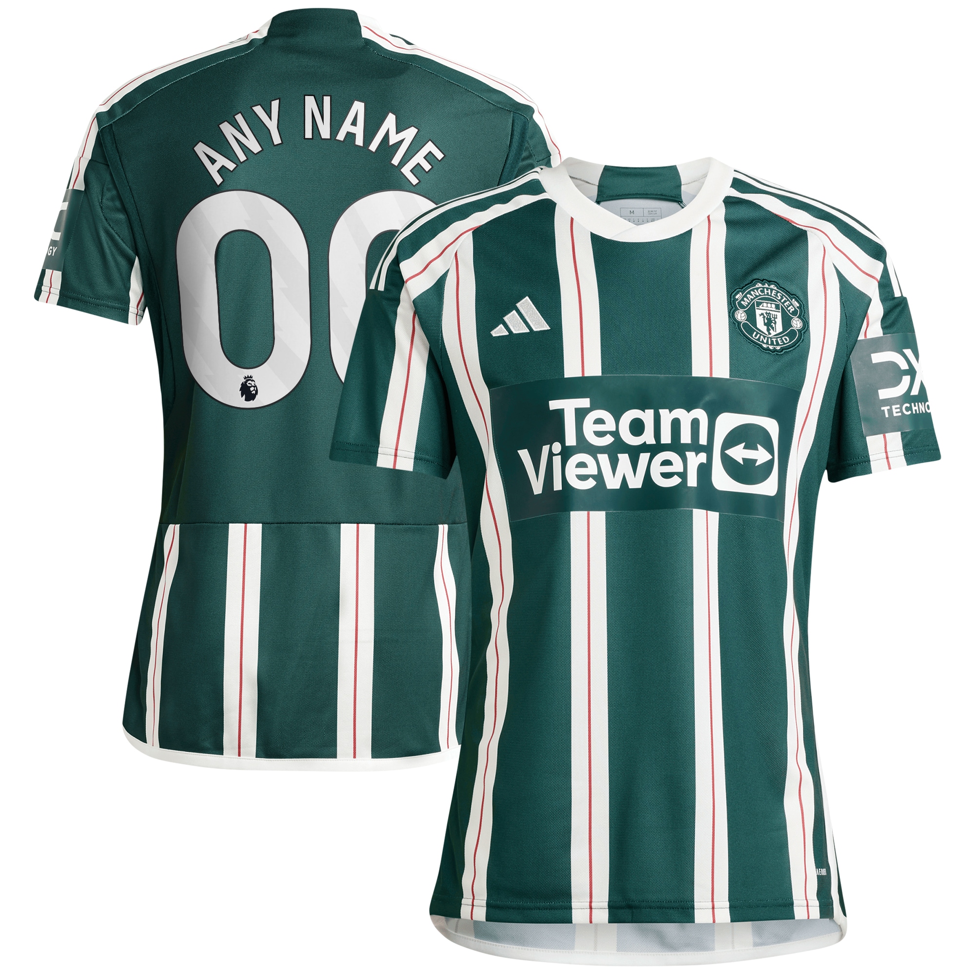 Manchester United 2023/24 Away Replica Custom Jersey – Green