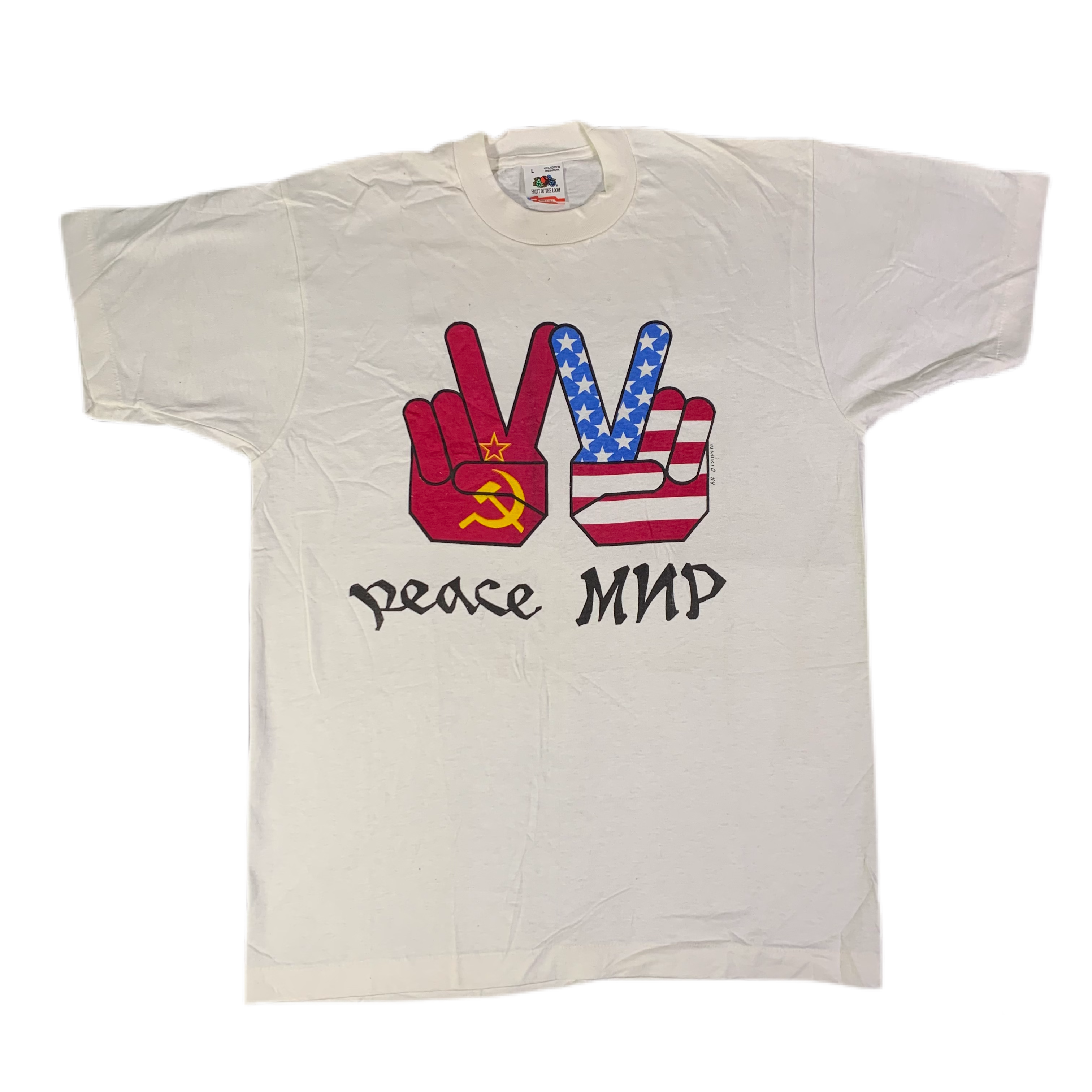 Vintage Peace “USA Russia” T-Shirt