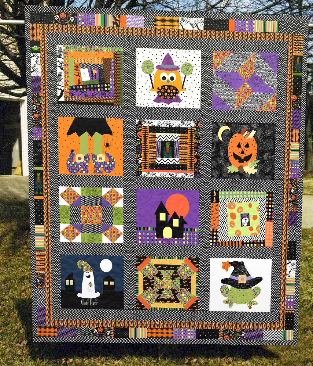 Cute Halloween – Quilt Blanket