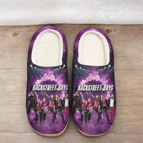 Backstreet Boys Shoes Foam Cozy House Slippers Gift For Fans Hn