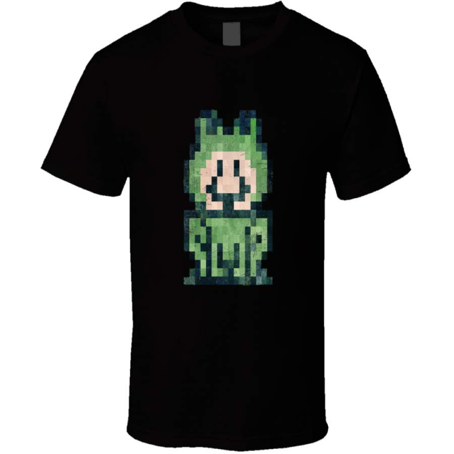 Super Mario Frog Vintage Pixels T Shirt