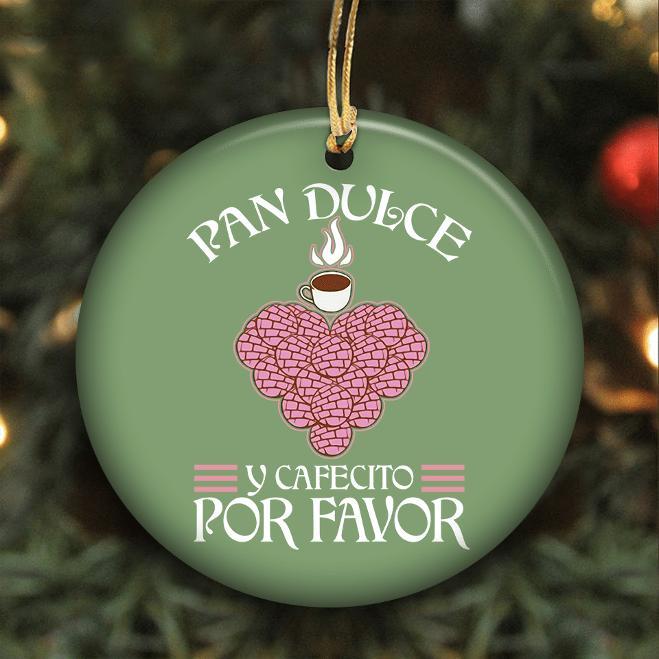 Pan Dulce Ornaments, Latin Ornaments, Holiday Ornaments, Latin Decoration, Latina Ornaments