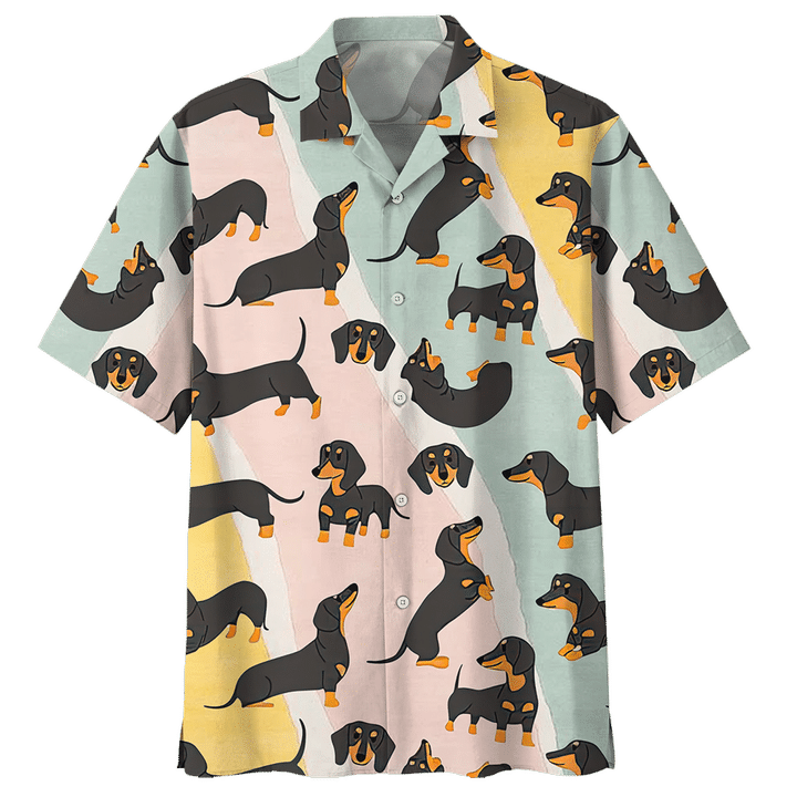 Dachshund Hawaii Shirt 3 Ha52828