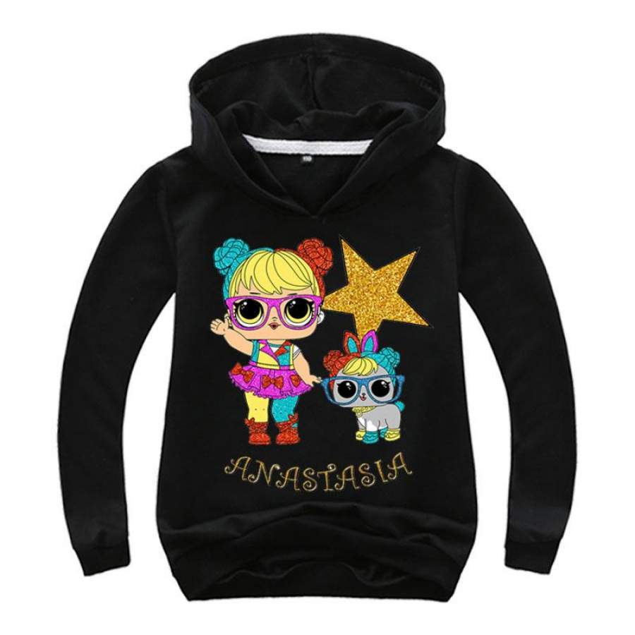 LOL Surprise Hoodies Cartoon Pullover for Kids