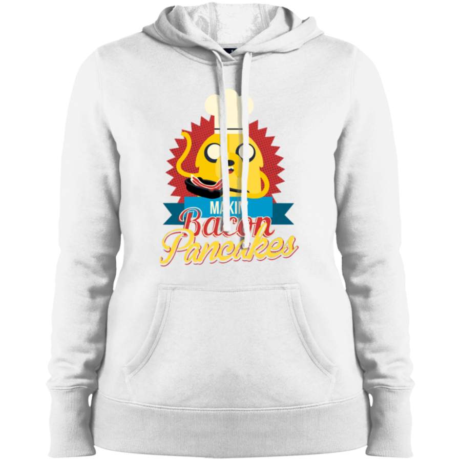 AGR finn and jack bacon pancakes Ladies’ Pullover Hooded Sweatshirt