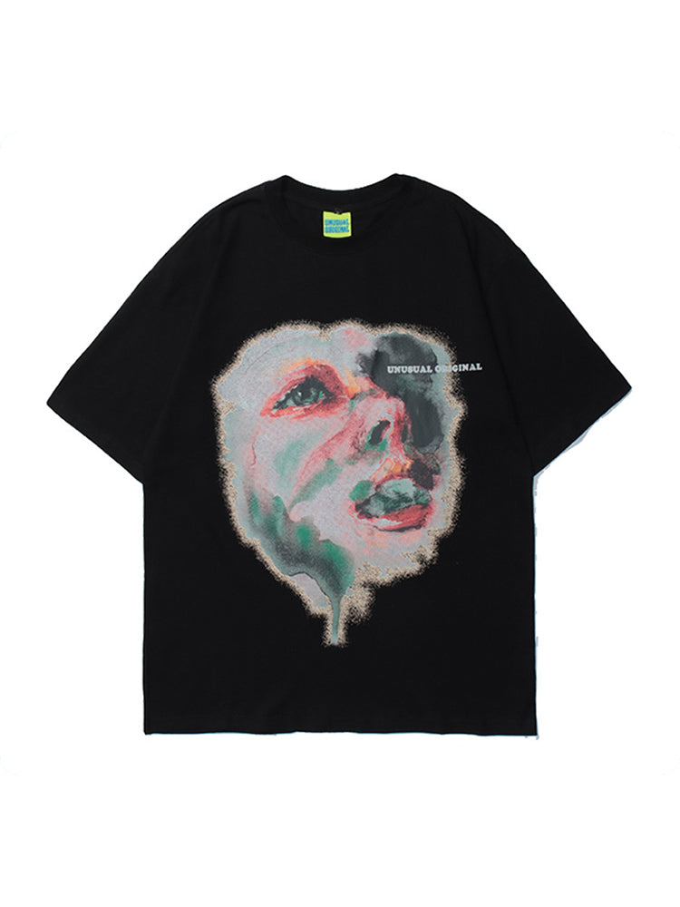 Retro Face Print T-Shirt – Childshirt