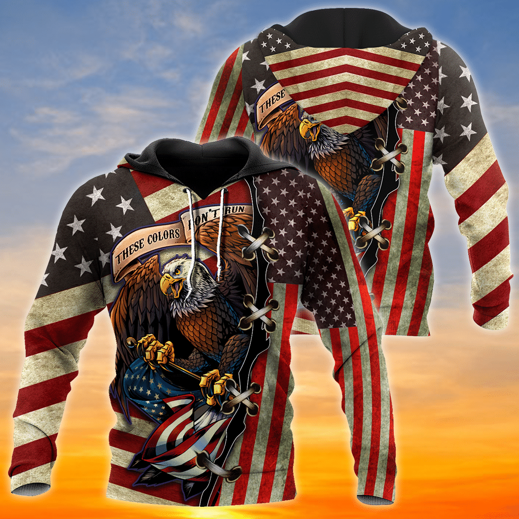 Eagle US Veteran 3D All Over Printed Hoodie Shirt for men and women MP31082001