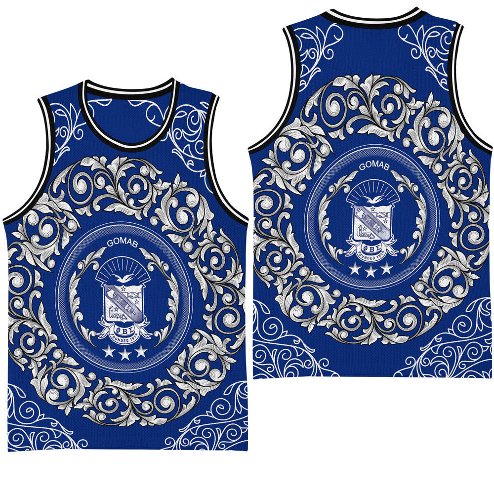 Africa Zone Clothing – Phi Beta Sigma Fraternity Basketball Jersey A35