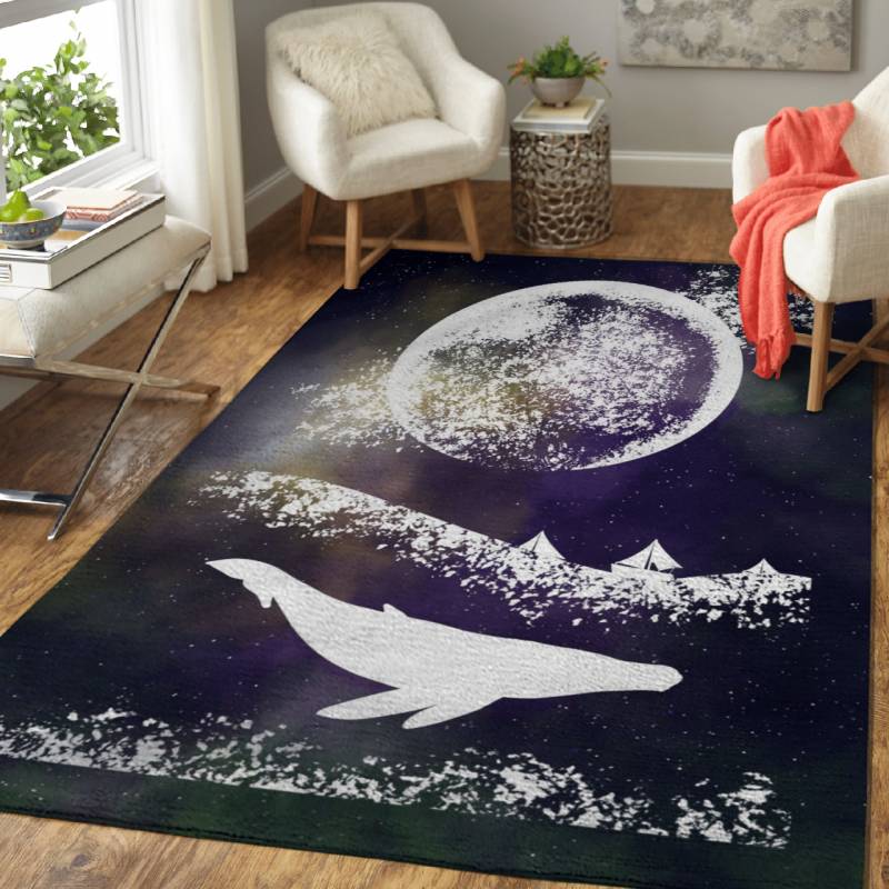 Space and Whale – Space And Shadows Area Rug Carpet