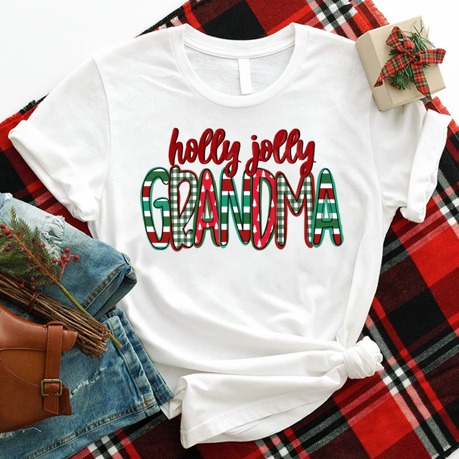 Holly Jolly Grandma Shirt