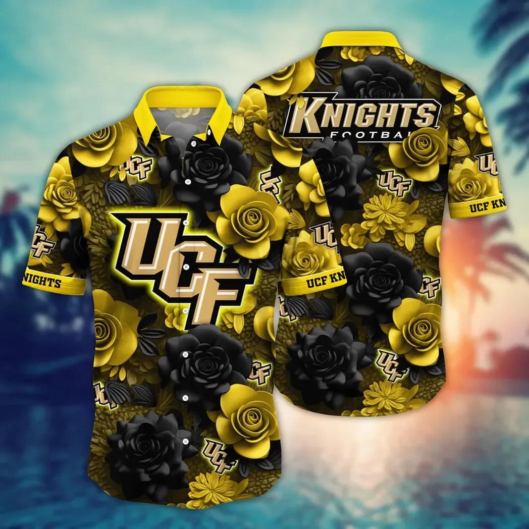 Ucf Knights Ncaa Flower Aloha Hawaiian Shirt 8, Ncaa Hawaiian Shirt