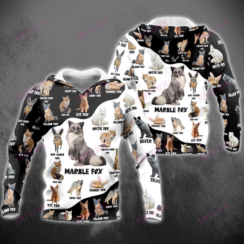 Collection Of Fox Breed 3D All Over Printed Shirt, Sweatshirt, Hoodie, Bomber Jacket Size S – 5Xl