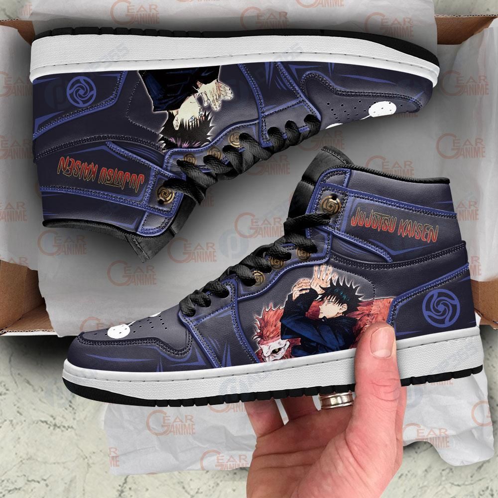 Megumi Fushiguro Jujutsu Kaisen Sneakers Anime Shoes Mn11 Air Jordan 13 Shoes Hajd2403363