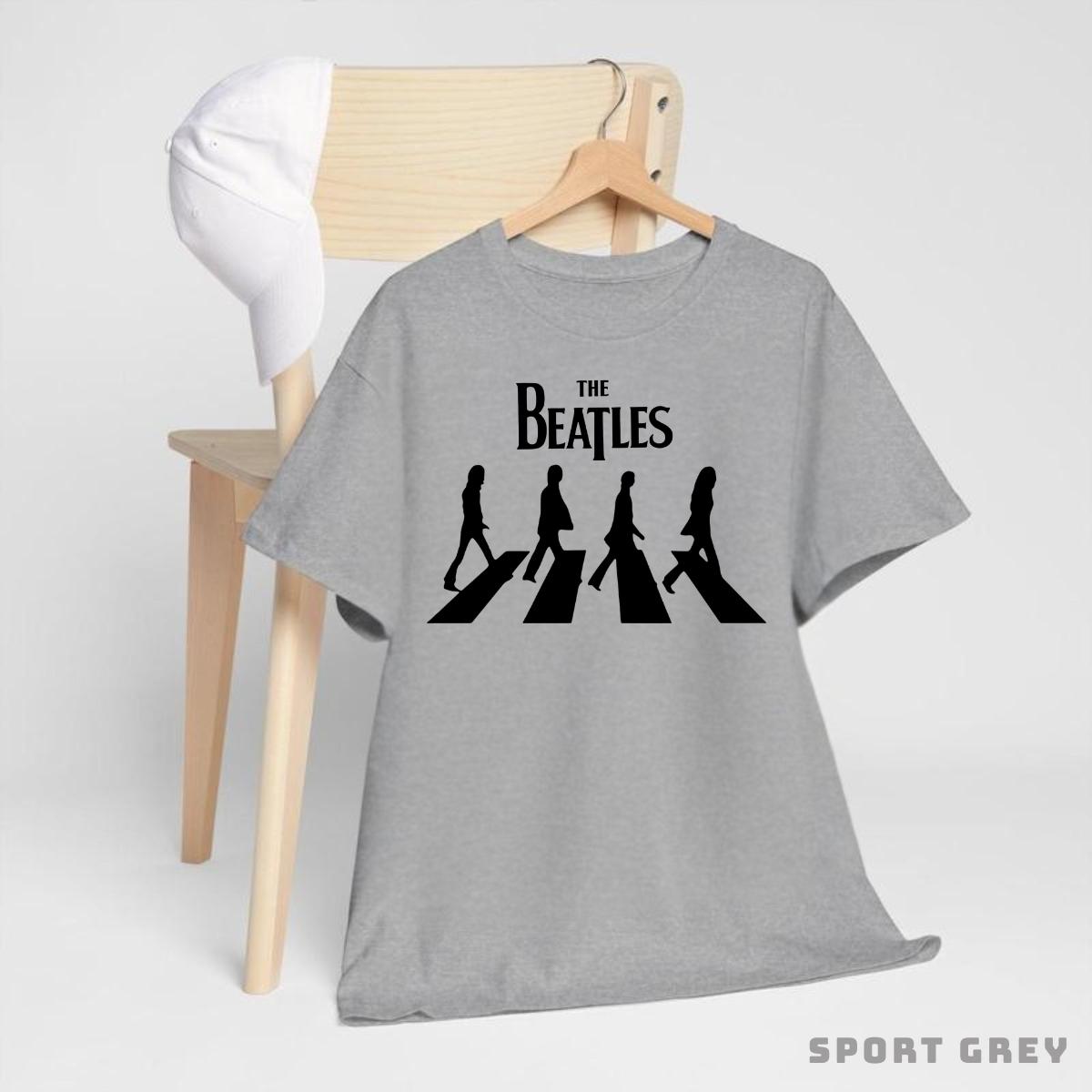 The Beatles T-Shirt Iconic White Tee Featuring Abbey Road Walk For Music Lovers And Vintage Style Addicts Unisex