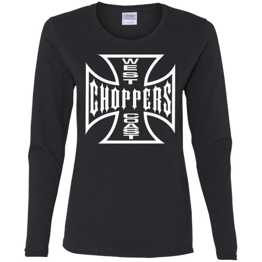 West Coast Choppers Ladies’ Cotton LS T-Shirt