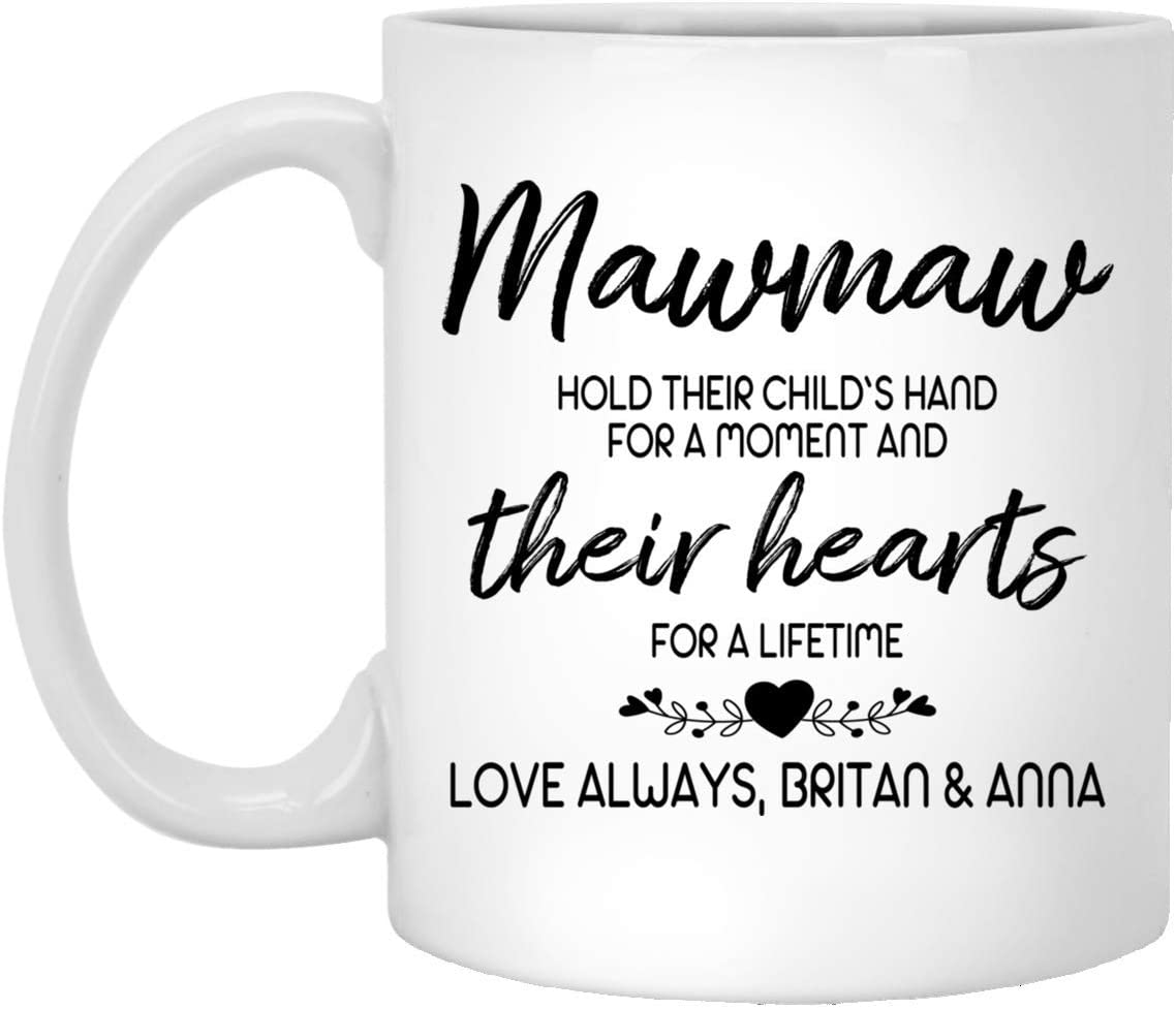 Personalized Mawmaw Coffee Mug – Coffee Mug For Mawmaw – Coffee Mug For Mothers – Family Coffee Mug – Mother’S Day Gif 15Oz