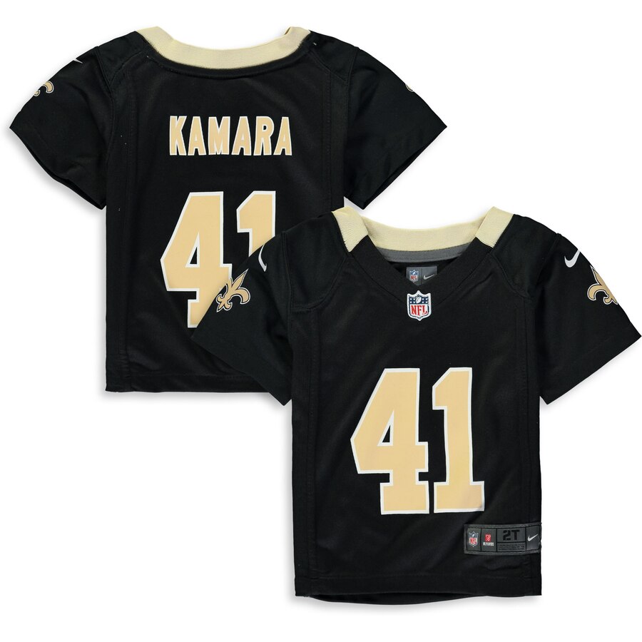 Alvin Kamara New Orleans Saints Nike Toddler Player Game Jersey – Black