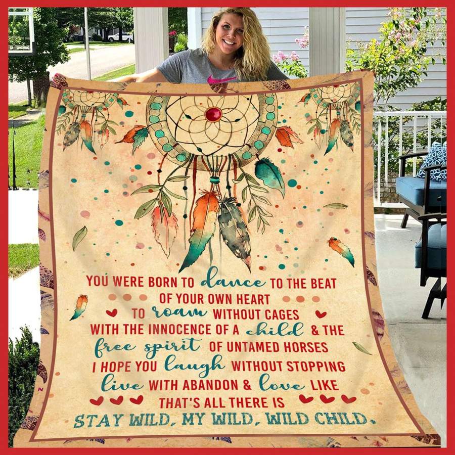 Hippie Blanket Giving People Stay Wild My Wild Wild Child