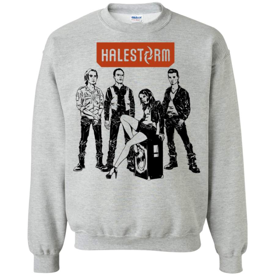 AGR Halestorm Crewneck Pullover Sweatshirt