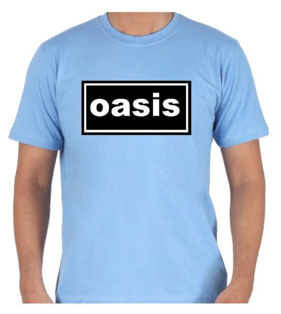 Oasis Logo Indie Rock Music Festival Shirt