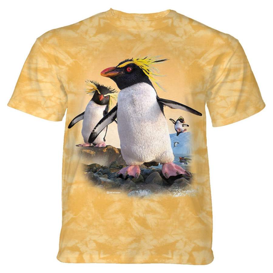 Rockhopper Penguins – Adult Unisex T-Shirt