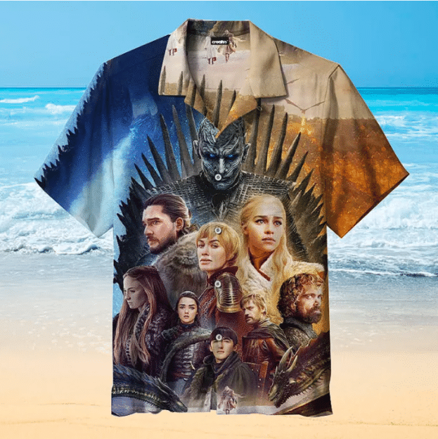 Game Of Thrones For Man And Woman Print Short Sleeve Hawaii Shirt Ha45302