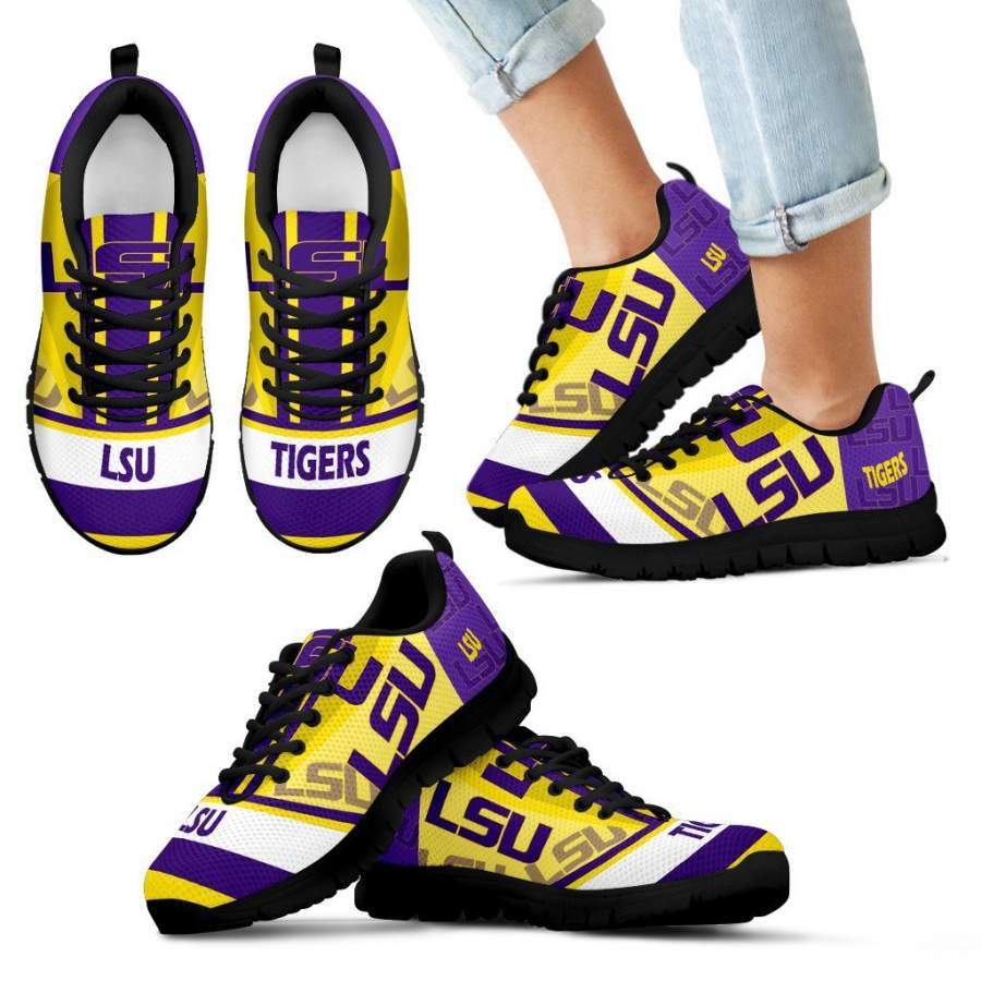 Three Impressing Point Of Logo LSU Tigers Sneakers