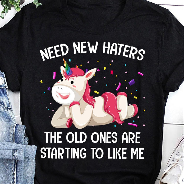 Unicorns Need New Haters, Gift Unicorn T-Shirt