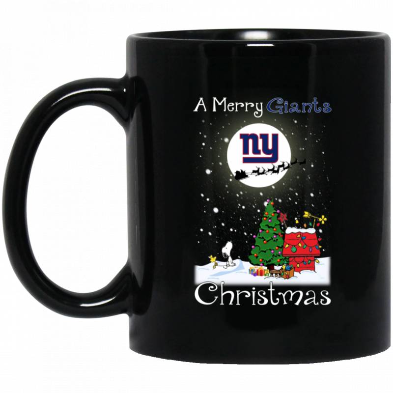 Snoopy New York Giants A Merry Christmas Ugly Sweaters