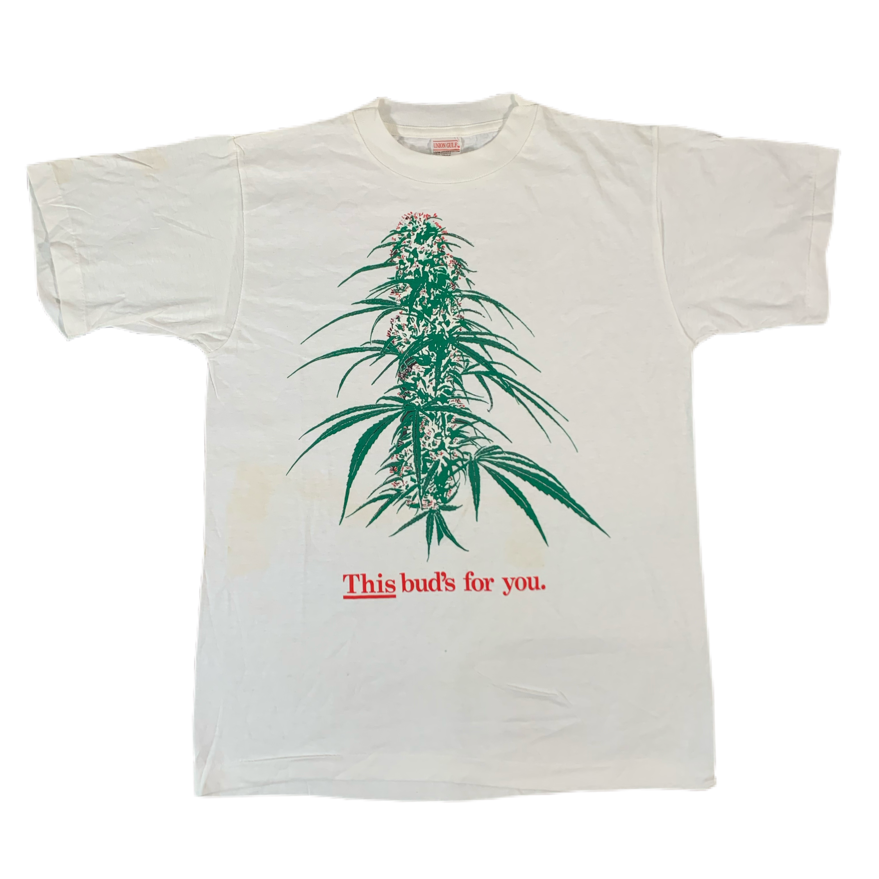 Vintage Pot Plant “This Bud” Puffy Ink T-Shirt