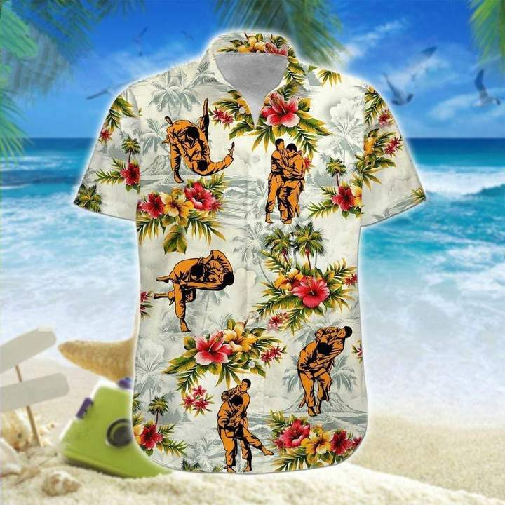 Judo Flowers Hawaii Shirt Unisex Adult Ha13283