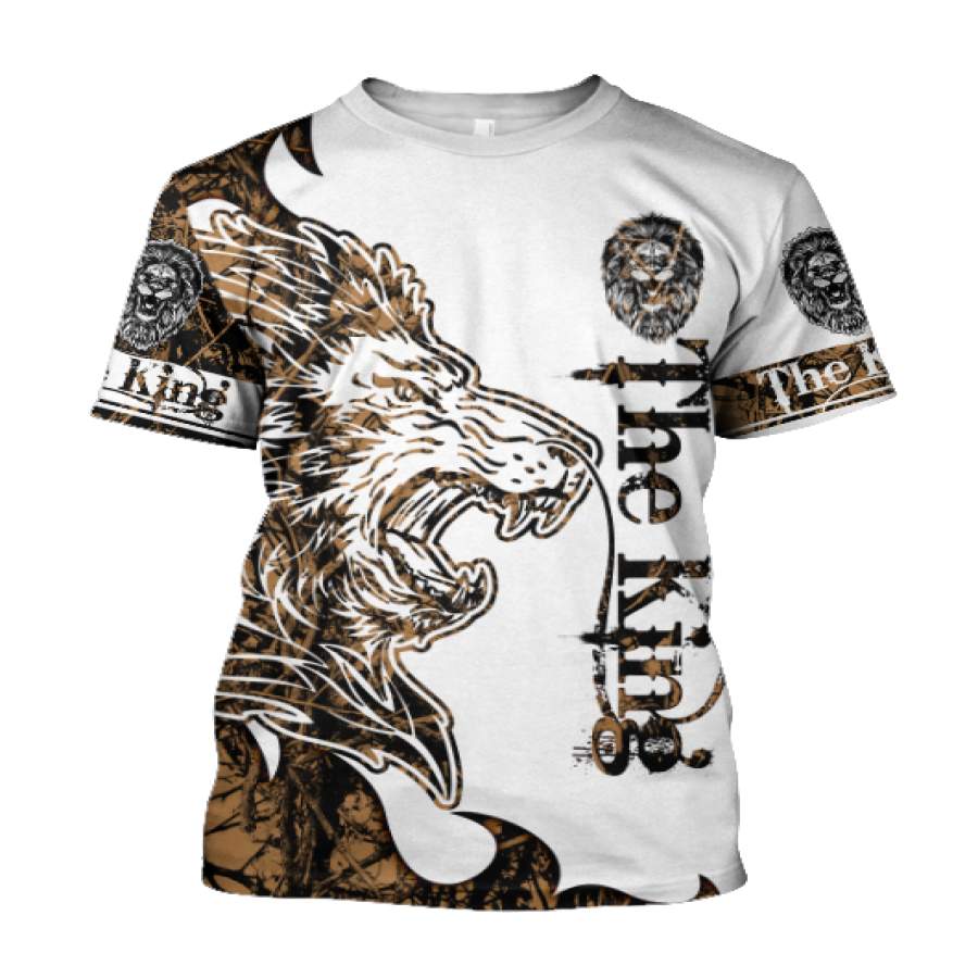 The King Lion Tattoo Tshirt TP