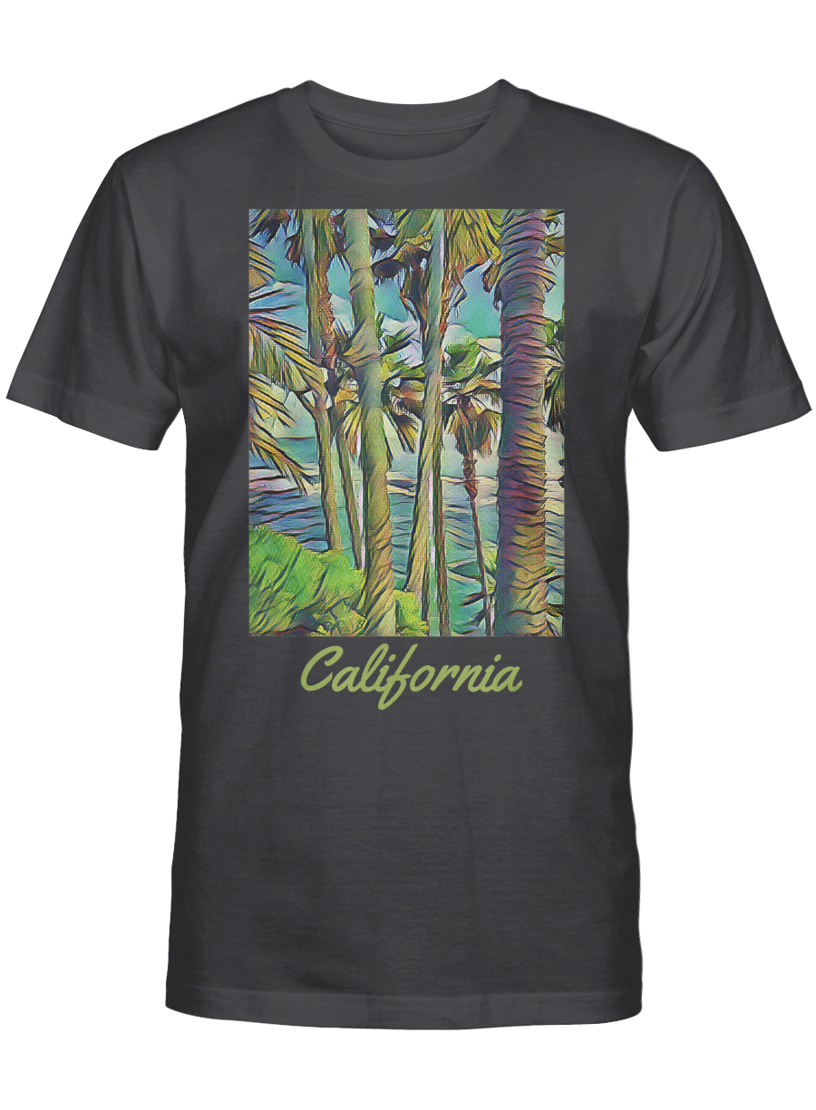 AmazeStyleZ Santa’s Reindeer, Ugly Christmas Sweater, Christmas Gift Ideas, California Republic Palm Trees Cali Vibes California State T-Shirt