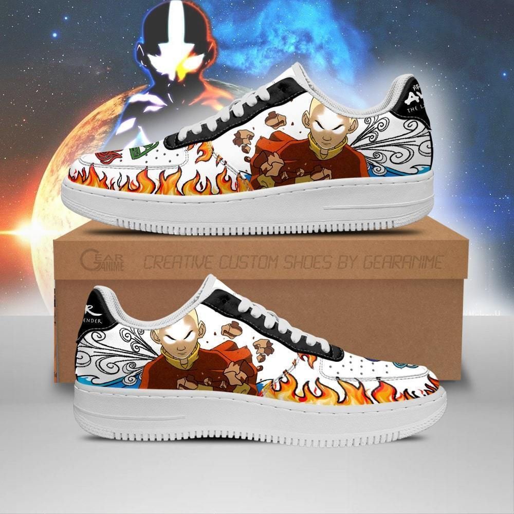 Avatar Airbender Sneakers Characters Anime Shoes Fan Gift Idea Pt06 Unisex Men Women