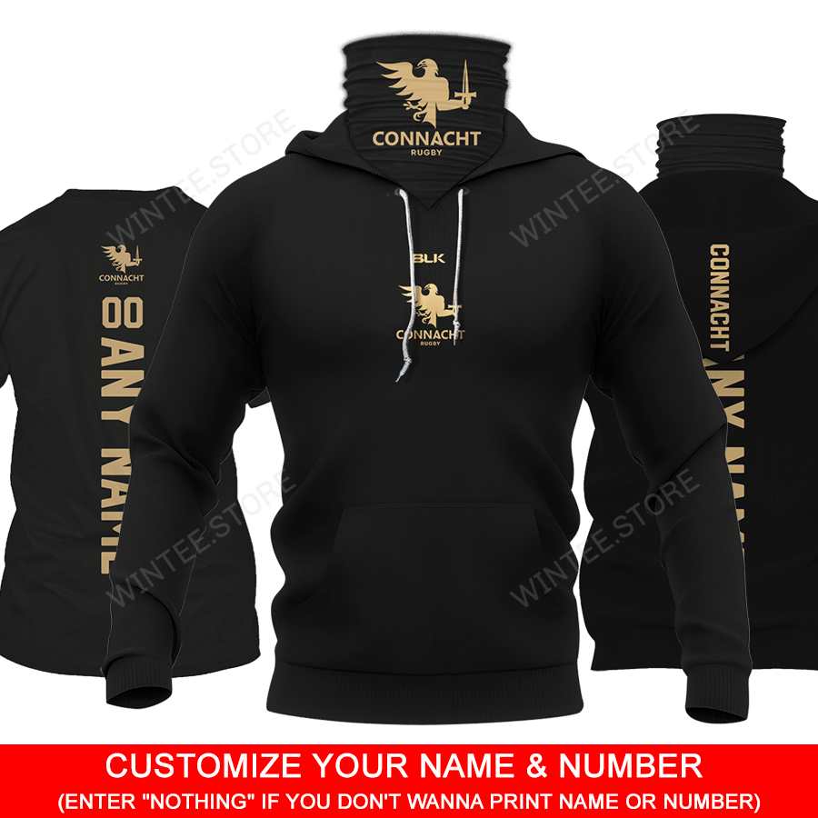 07Connacht003 – CUSTOMIZE YOUR NAME & NUMBER – HOT SALE 3D PRINTED