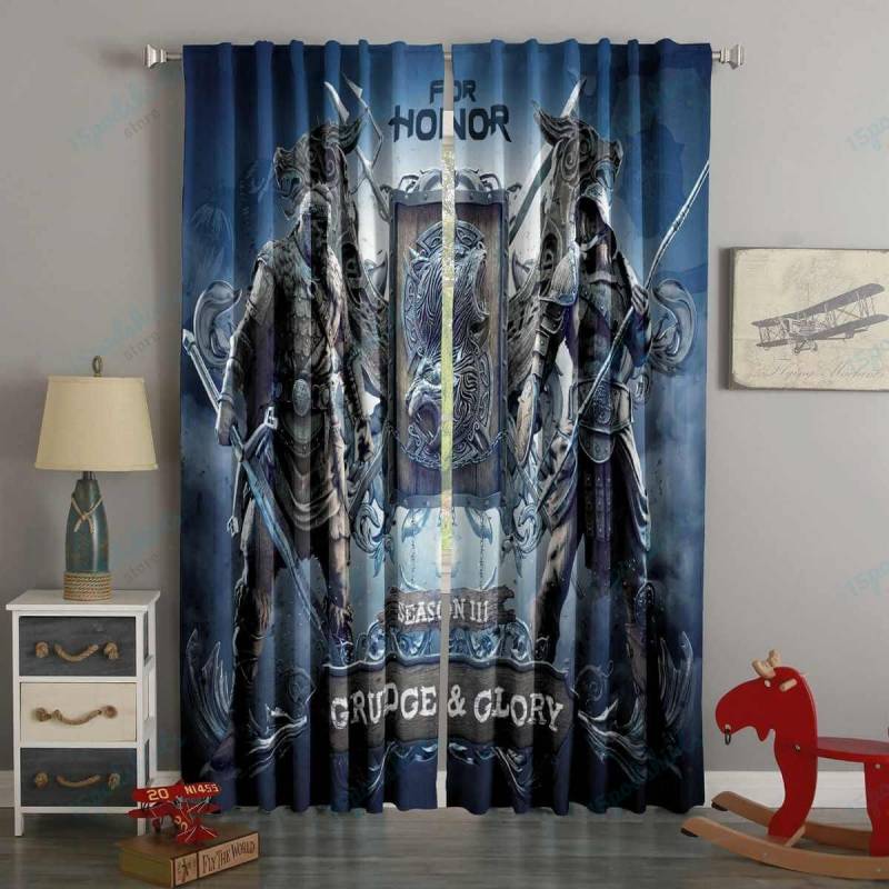 3D Printed For Honor Custom Living Room Curtains