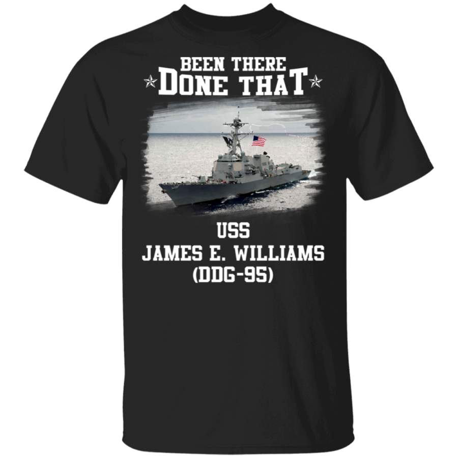 USS James E. Williams DDG-95  Veterans Day Christmas Gift T-Shirt