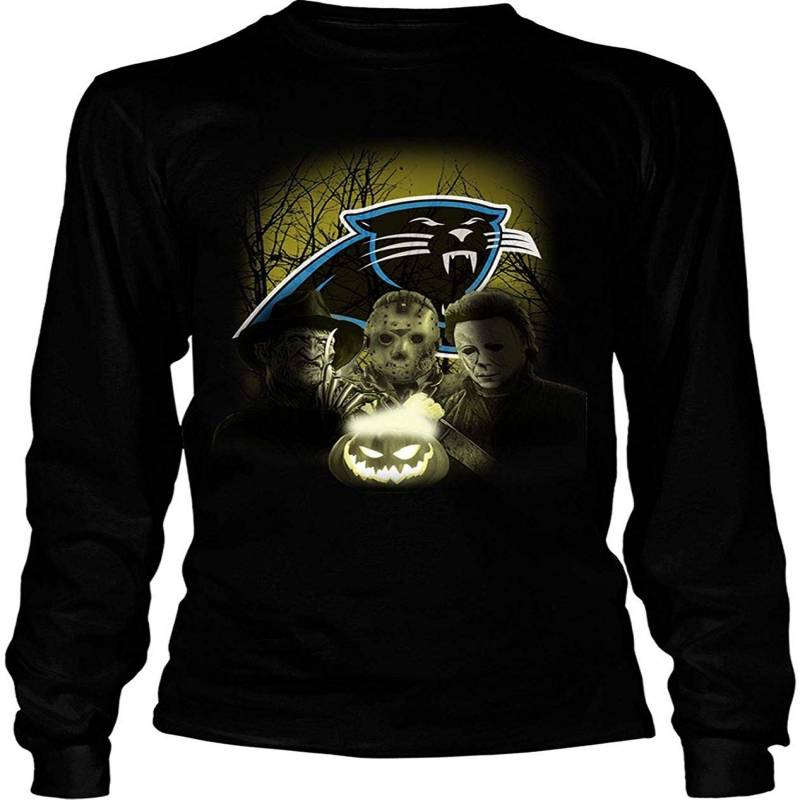 Horror Movies T Shirt, Carolina Panthers T Shirt – Long Sleeve Tees