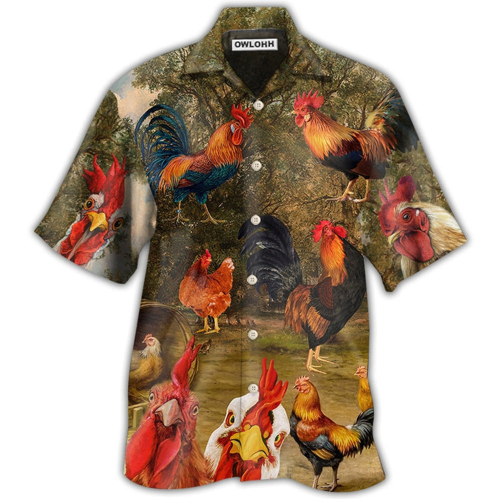 Chicken Old Garden Hawaii Shirt Ha21306