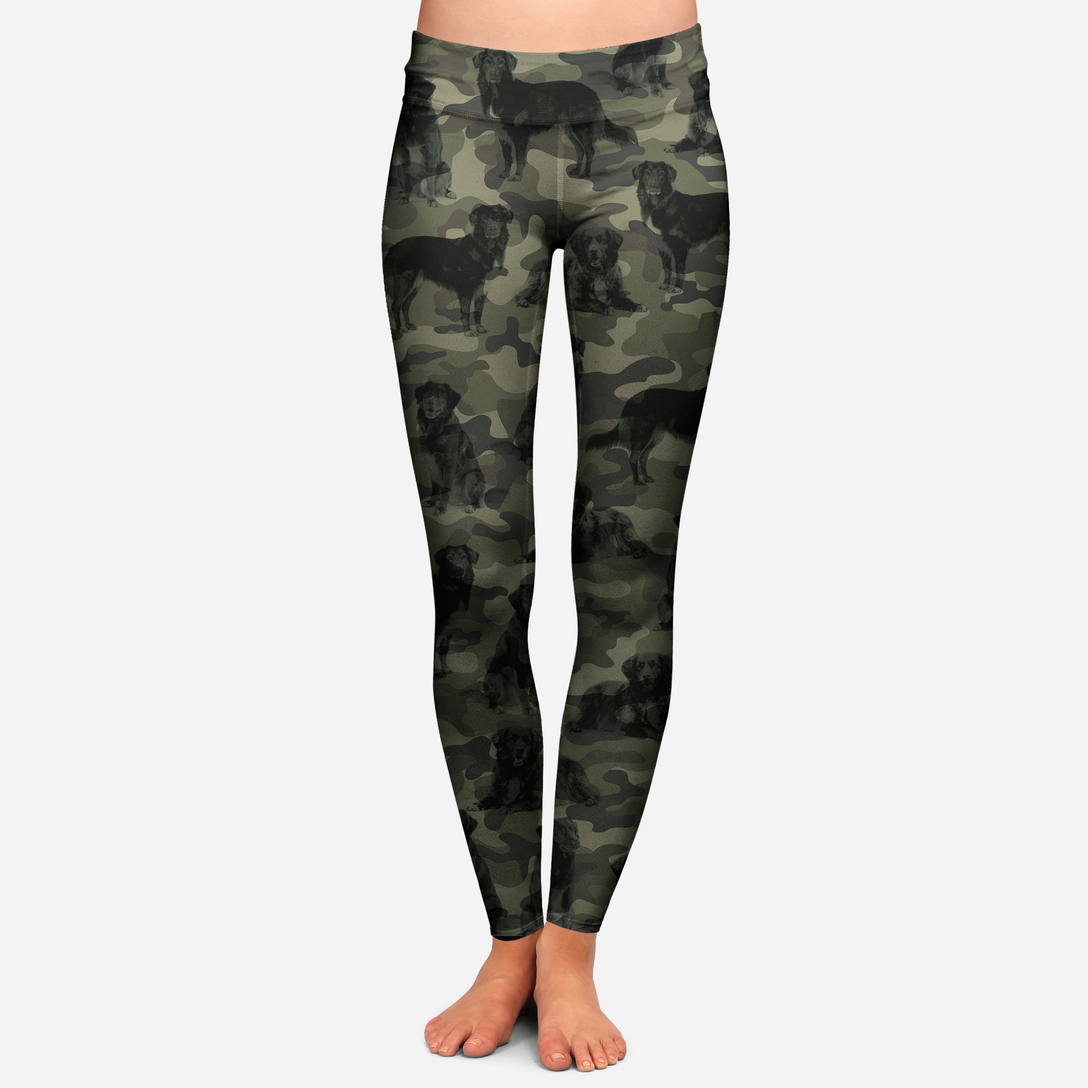 Nova Scotia Duck Tolling Retriever Camo – Leggings V1