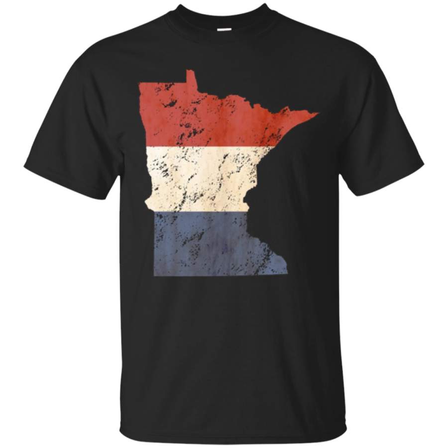 AGR Minnesota Netherlands, Dutch Flag Heritage Distressed Tshirt