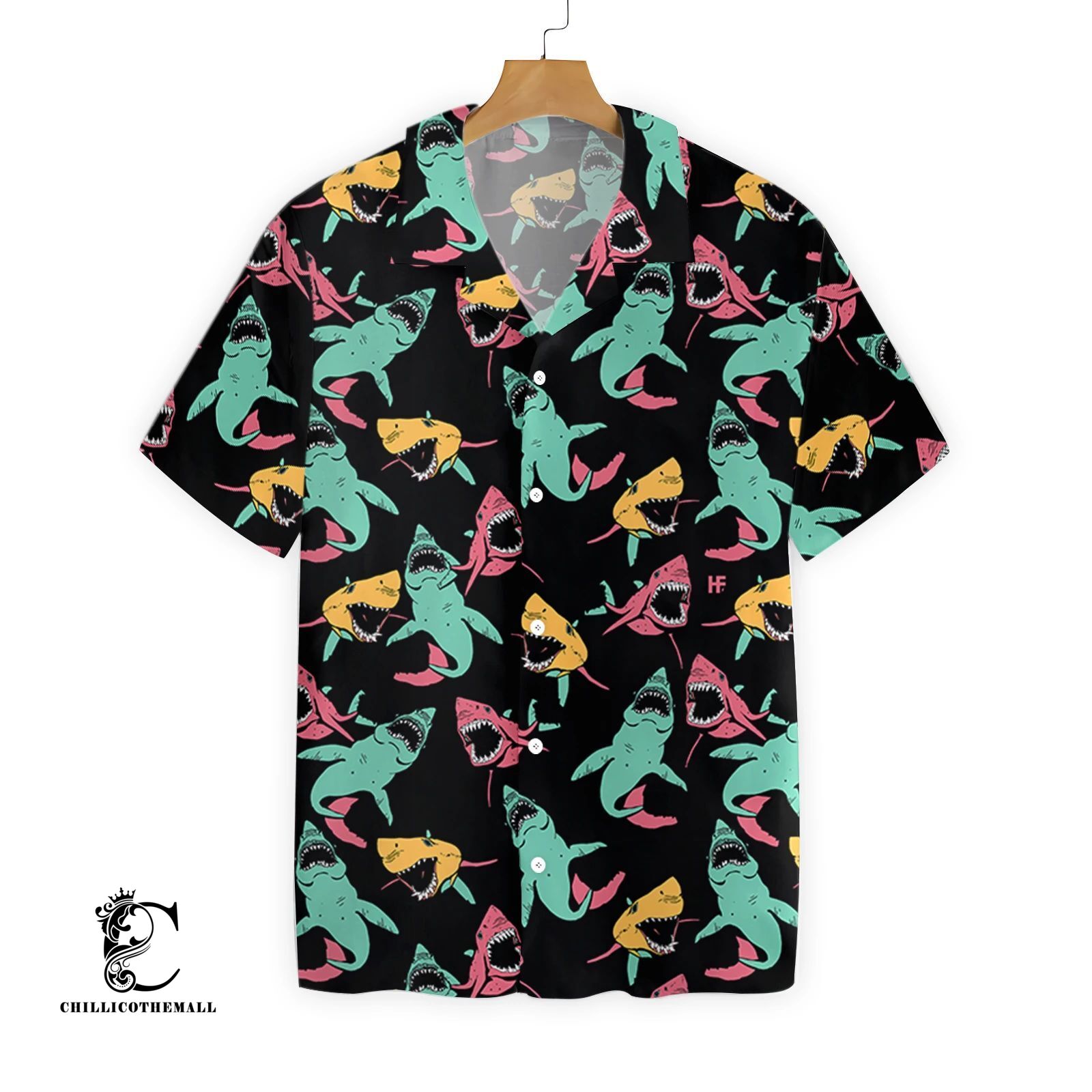 Shark Pattern 06 Ez01 2810 Hawaiian Shirt