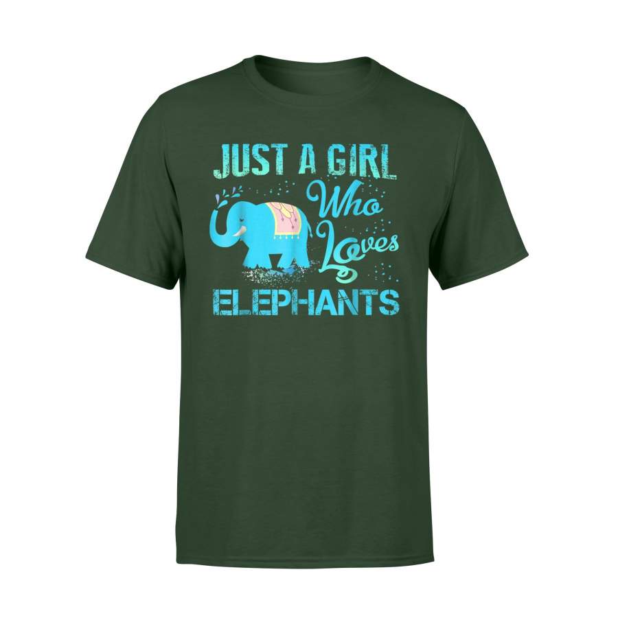 Just A Girl Who Loves Elephants T-Shirt