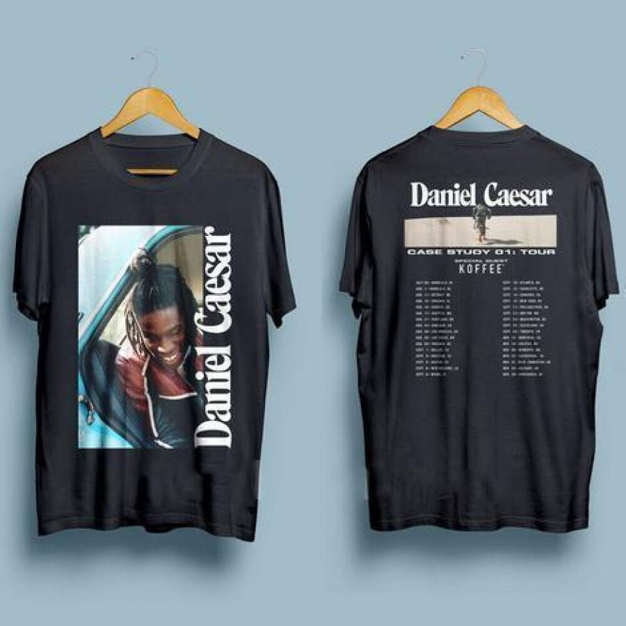 Daniel Caesar Tour 2019 Concert Black T-Shirt