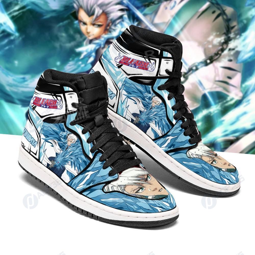 Hitsugaya Sneakers Bankai Bleach Anime Shoes Fan Gift Idea Mn05 Air Jordan 13 Shoes Hajd2403079