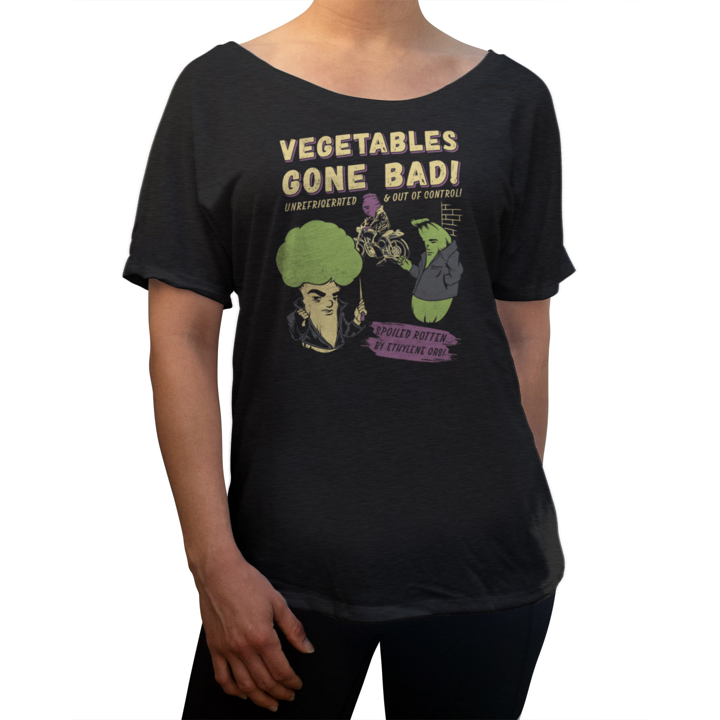 Women’S Vegetables Gone Bad Scoop Neck T-Shirt