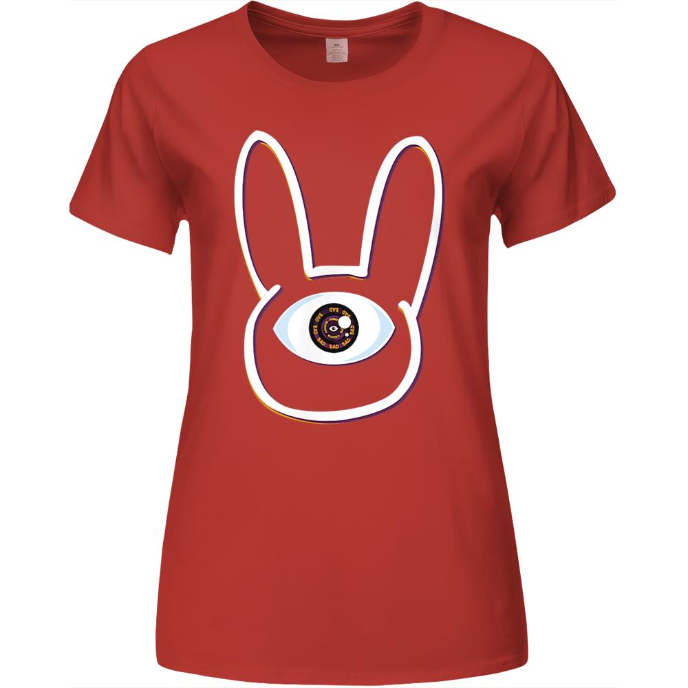 Bad Easter Bunny 1 Eye X100 – Easter Dembow Reggaeton Trap Premium Womens Tshirts