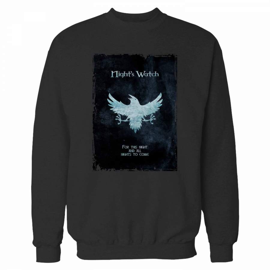 Game Of Thrones Nights Watch Poster Sweatshirt