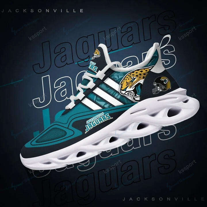 Jacksonville Jaguars Yezy Running Sneakers Bg646